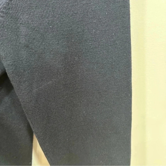 Brooks brothers merino wool blend v neck sweater navy Medium - Picture 6 of 9